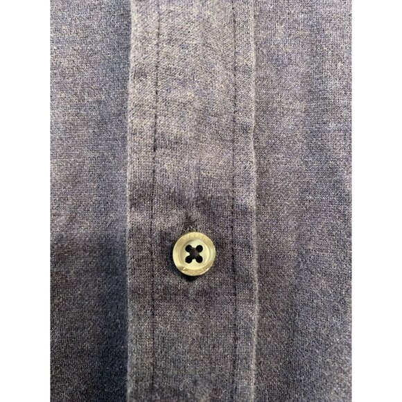 Ralph Lauren Polo Soft Knit Dress Shirt Blue Long Sleeve Men’s Medium - Picture 3 of 6